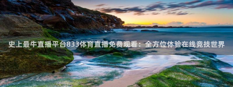 史上最牛直播平台833体育直播免费观看：全方位体验在线竞技世界