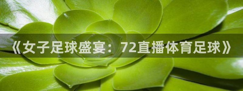 《女子足球盛宴：72直播体育足球》